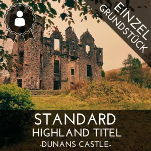 Dunans Castle Standard Highland Titel Geschenkpaket