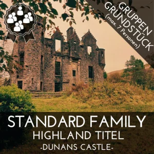 Dunans Castle Standard Highland Titel Geschenkpaket für Gruppen