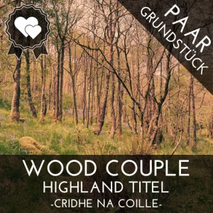 Woodland Paar Highland Titel Cridhe na Coille