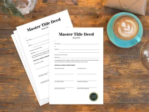 Master Title Deed Poll